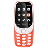 сотовый телефон Nokia 3310 2017, красный