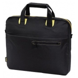 сумка для ноутбука Hama San Francisco Notebook Bag 17.3, черно-желтая
