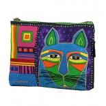 косметичка Laurel Burch 5321 D голубо-зеленая