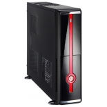 корпус Formula R-120B 350W Black/red