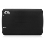 корпус для жесткого диска AgeStar 31UB2A12C (2.5'', SATA - microUSB3.1c), чёрный