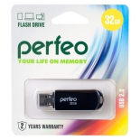 usb-флешка Perfeo C03 32GB, черная