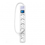 сетевой фильтр Powercube SPG(5+1)-16B-0,5M, белый