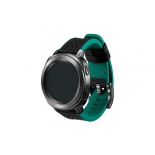 ремешок для умных часов Samsung Galaxy Gear Sport Hybrid Sport (кожа), зеленый