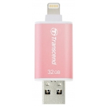 usb-флешка Transcend JetDrive Go 300R 32Gb, розовая