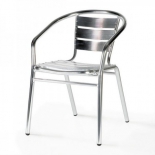 стул Afina LFT-3059 metallic, серебристый