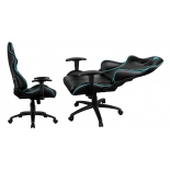 игровое компьютерное кресло ThunderX3 RC3, черное с синим