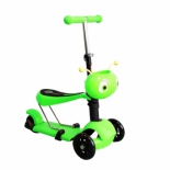 самокат для взрослых Moove Fun Пчёлка MF-SCST-02 GREEN, зелёный