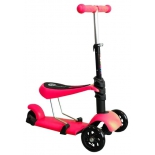самокат для взрослых Moove&Fun MF-SCST-01 Rose Red, малиновый