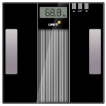 весы напольные UNIT UBS-2210, чёрные