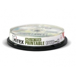Оптический диск Mirex DVD-R 4.7 Gb, Ink Printable (10 шт)