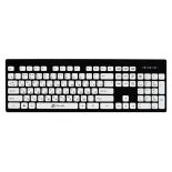 клавиатура Oklick 580M slim черная