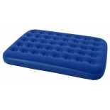 надувная кровать Bestway Flocked Air Bed Twin Plus, синий