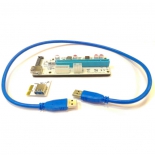 аксессуар компьютерный Foxline RC-006C (PCI-E -> 1x PCI-E x16)