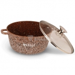 кастрюля Kelli KL-4018-24 (5.5л) гранитное покрытие