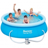 бассейн надувной Bestway Fast Set 57268 (с фильтр-насосом)