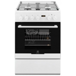 плита Electrolux EKK96458CW, белая