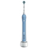 зубная щетка Oral-B CrossAction PRO-1000, бело-голубая