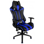 игровое компьютерное кресло Aerocool AC120 AIR-BB, черно-синее