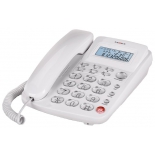 проводной телефон teXet TX-250, белый