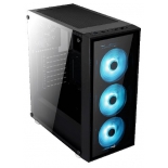 корпус AeroCool Quartz RGB (без БП), черный