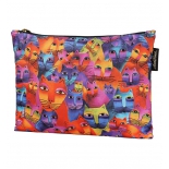 косметичка Laurel Burch 5317-03 Feline Familial L (28x20 см)