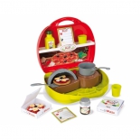 набор игровой для игры на улице Smoby Миникухня Пицца, с аксессуарами