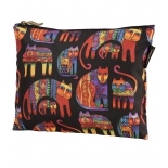 косметичка Laurel Burch 5317-01 Fantastic Feline Cousins L (28x20 см)