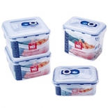 контейнер для продуктов Wellberg 9603 WB (из 4-х шт.)
