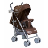 коляска Liko Baby BT109 City Style, коричневая