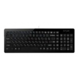 клавиатура Delux OM-01 USB, черная