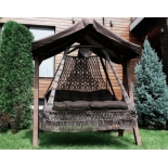 качели садовые Besta Fiesta Сеара (без каркаса), коричневые