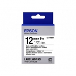 аксессуар к принтеру Epson LK-4WBW (C53S654016), термотрансферная лента, черное на белом