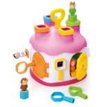 игрушка-сортер Smoby 211404 (развивающий домик), розовый