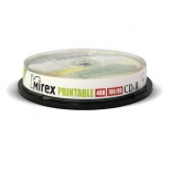Оптический диск Mirex CD-R 700 Mb, Ink Printable (10 шт)