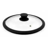 крышка для посуды TimA 4828BL (28см) черная