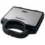 вафельница Scarlett SC-WM11901, серебристо-черная