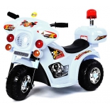 товар для детей Электромобиль RiverToys Moto 998, белый