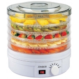 сушилка для овощей и фруктов Zimber ZM-11021/ZM-11022, белая