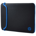 сумка для ноутбука Чехол HP Chroma Sleeve 13.3, черный/синий