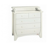 комод детский Papaloni Olivia 650, белый