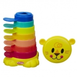 набор игровой Hasbro playskool Пирамидка - львенок возьми с собой, разноцветный