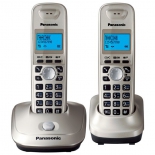радиотелефон Panasonic KX-TG2512RUN , золотистый