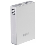 аксессуар для телефона InterStep PB104002UW внешний аккумулятор белый 10400 mAh
