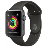 Умные часы Apple Watch Series 3 42mm черные