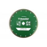 диск отрезной Hammer Flex 206-115 DB TB 230x22мм турбо