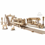 конструктор Ugears - Трамвайная линия, 3D-пазл