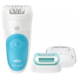 эпилятор Braun 5-511 Legs & Body Starter Kit, бело-синий