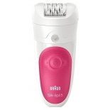 Эпилятор Braun 5-547 Legs & Body Gifting, бело-розовый