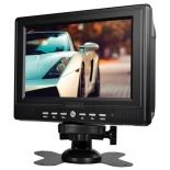портативный телевизор Digma DCL-700 черный